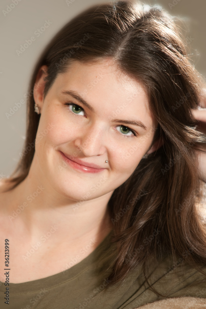 Beautiful young woman