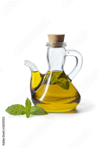 Bottle with mint oil