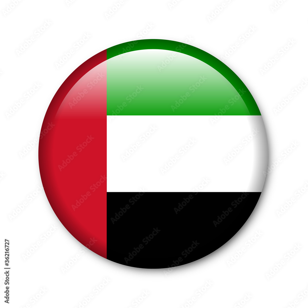 Vereinigte Arabische Emirate - Button Vereinigte Arabische Emirate - Button