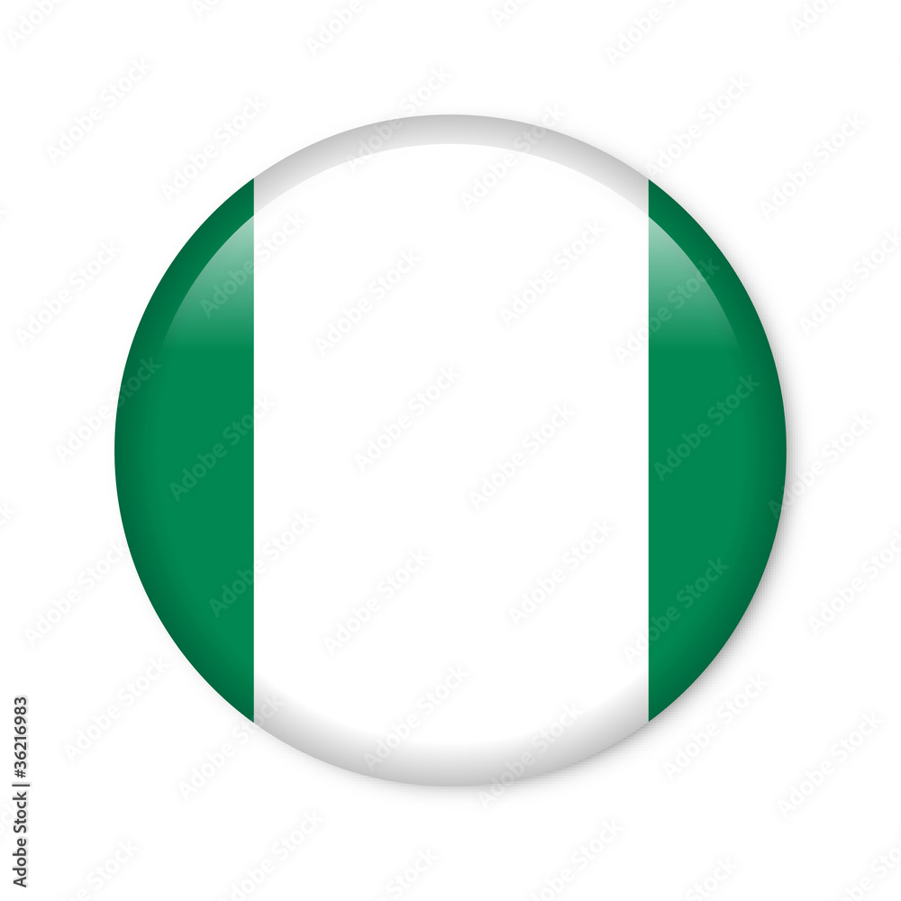 Nigeria - Button Nigeria - Button