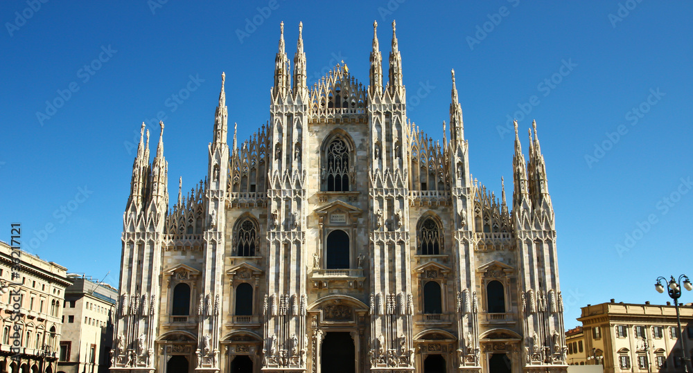 Duomo church in Milan, Italy