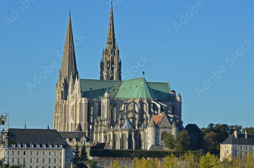 Obraz na płótnie cathédrale de Chartres
