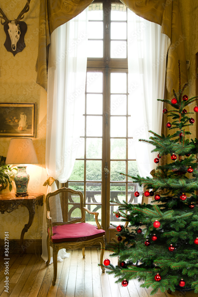 Fototapeta premium Weihnachtszimmer