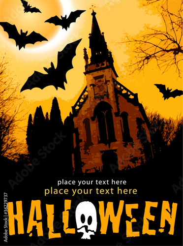 Halloween Plakat Vektor