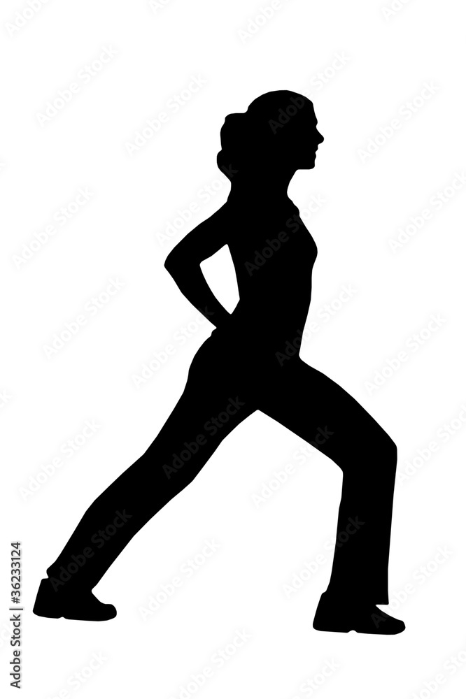 exercise silhouette