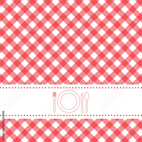 Menu tovaglia