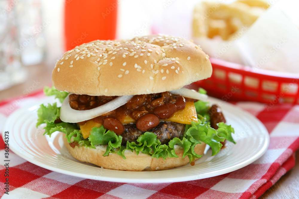 Chili Cheeseburger