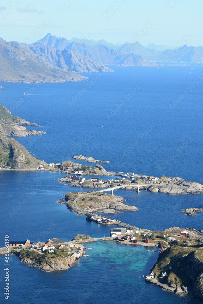 Road of west Lofoten