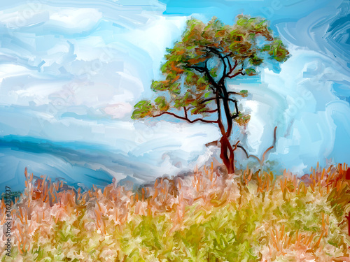 Landscape tree