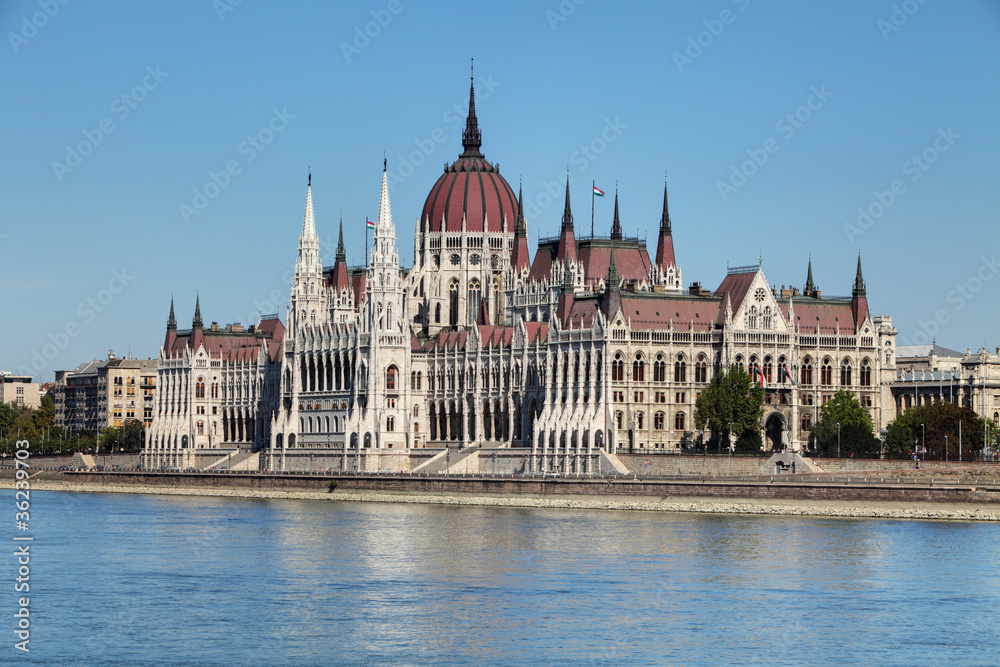 Budapest - Hungarian parliament.