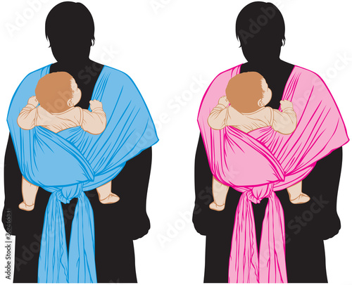 Baby in sling