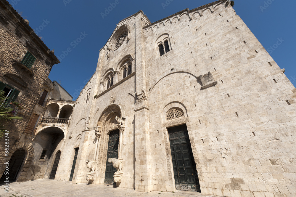 Bitonto (Apulia, Italy) - Old cathedral in Romanesque style