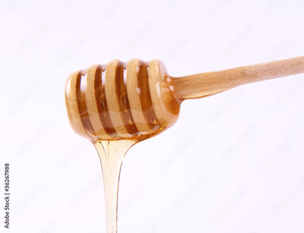 Honey on a honey stick Honey on a honey stick