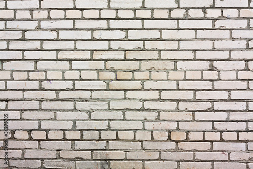 white brick wall pattern