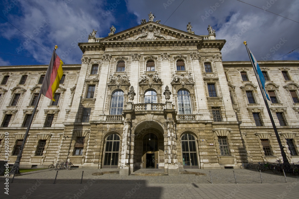 Palace of justice in Munich