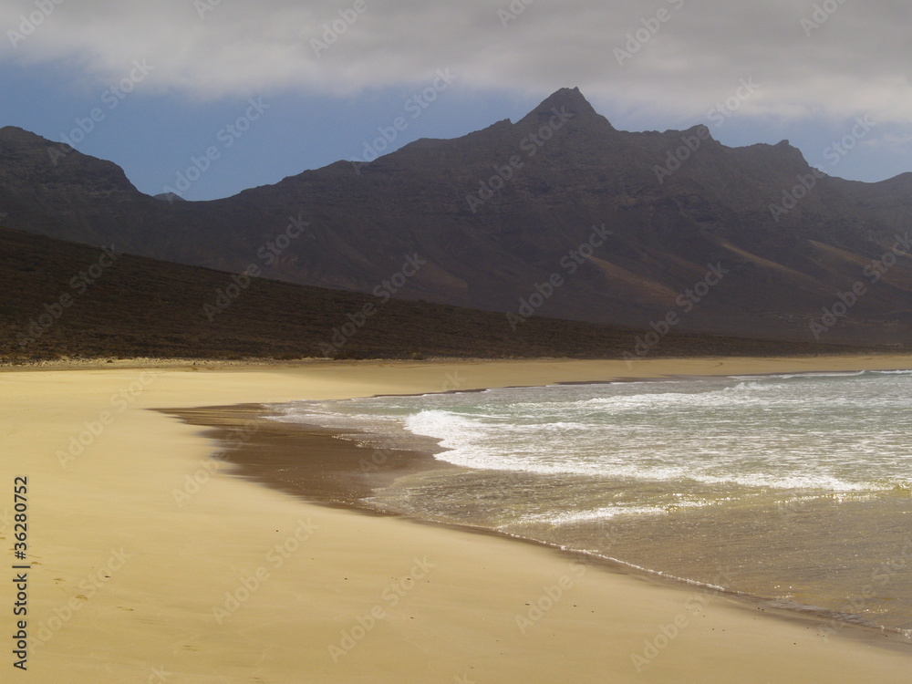 Cofete Beach, Fuerteventura, Canary Islands, Spain
