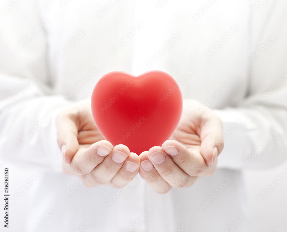 Health insurance or love concept Health insurance or love concept