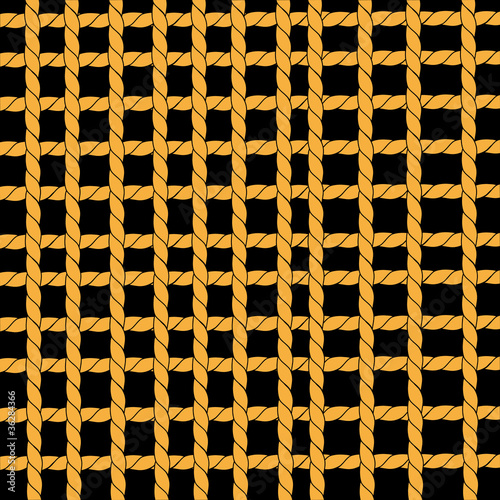 Vector detail of hammock - seamless background