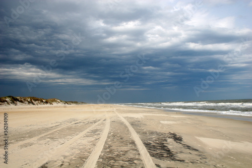 storm over the Outer Banks