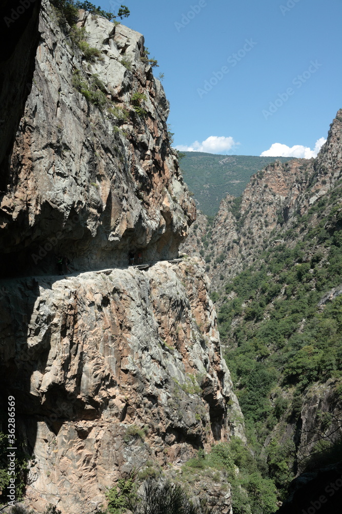 Gorges de la Carança,Pyrénées orientales