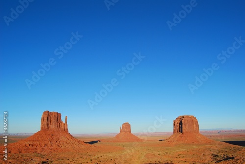 monument valley - sunset