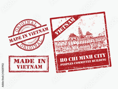Made in Vietnam - Stamp