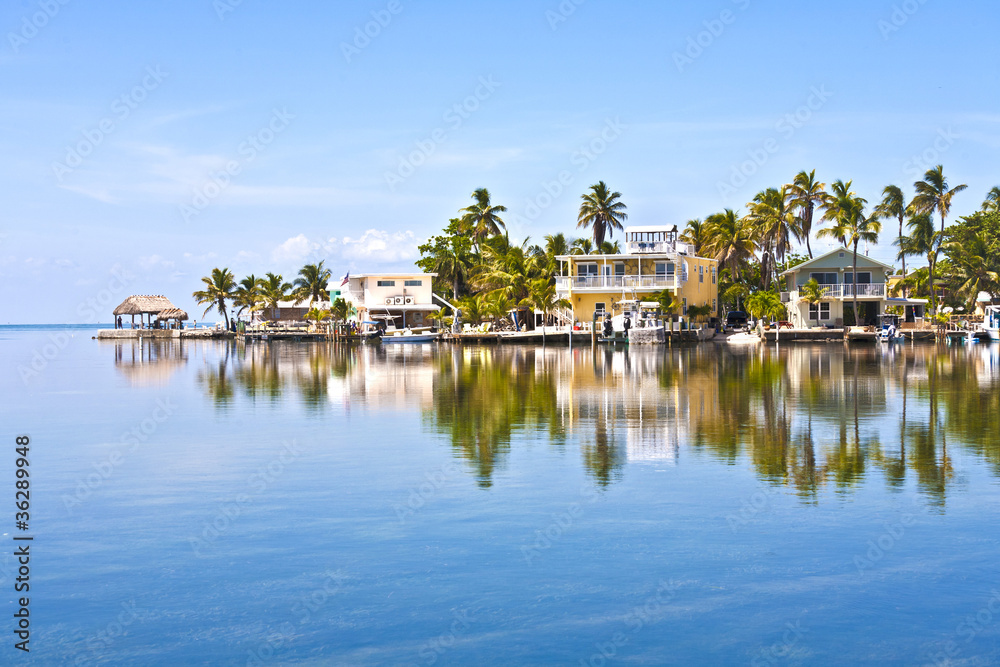 beautiful living area in the Keys