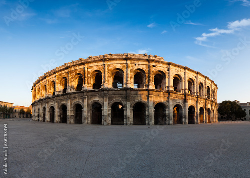 Obraz na płótnie Arènes de Nîmes w salonie