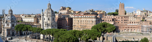 Panorama dal Vittoriano (Colonna Traiana) Roma