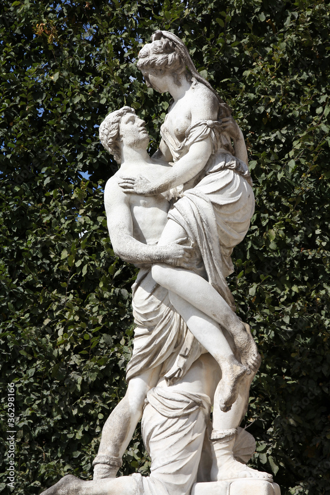 Greek mythology - Abduction of Helen (Vienna)