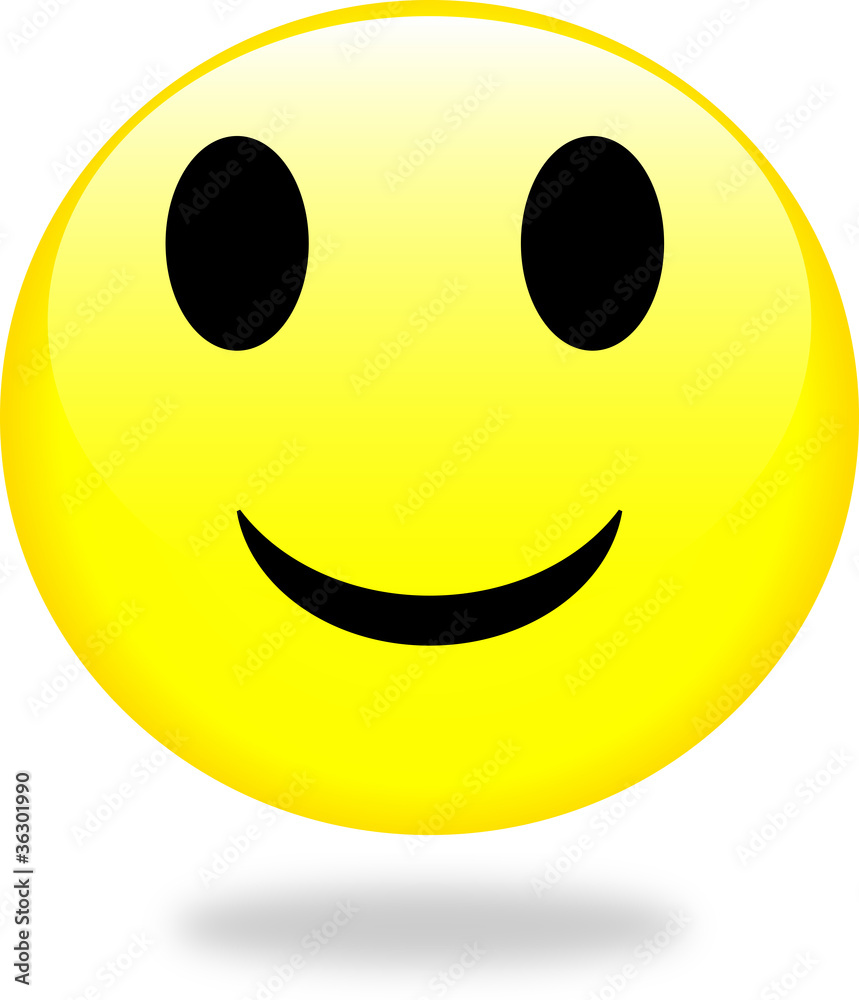 Fototapeta premium Collection of smiles. Vector illustration.