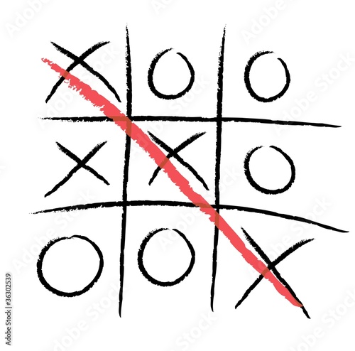 Tic-tac-toe winning