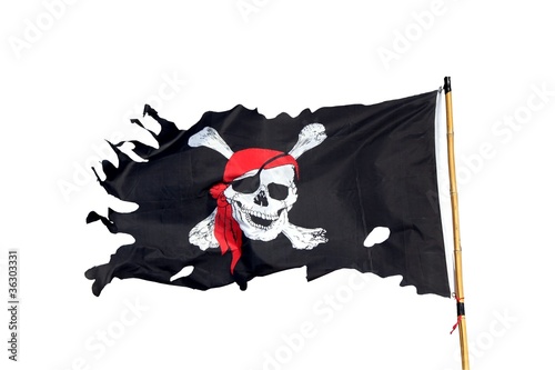 Drapeau de pirates photo