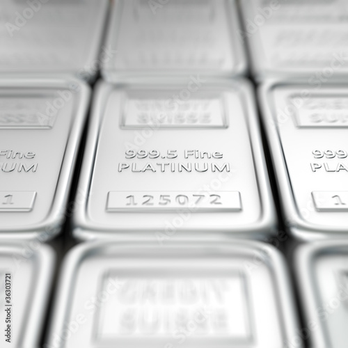 Platinum ingots