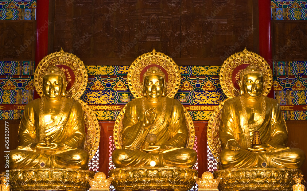 Fototapeta premium buddha statue in Wat-Leng-Noei-Yi2