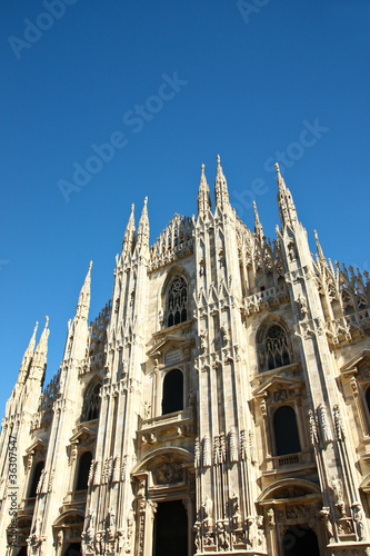 Duomo church in Milan  Italy