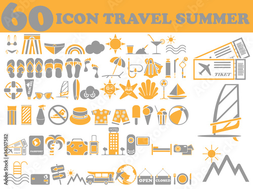60 ICON TRAVEL SUMMER CLEAN