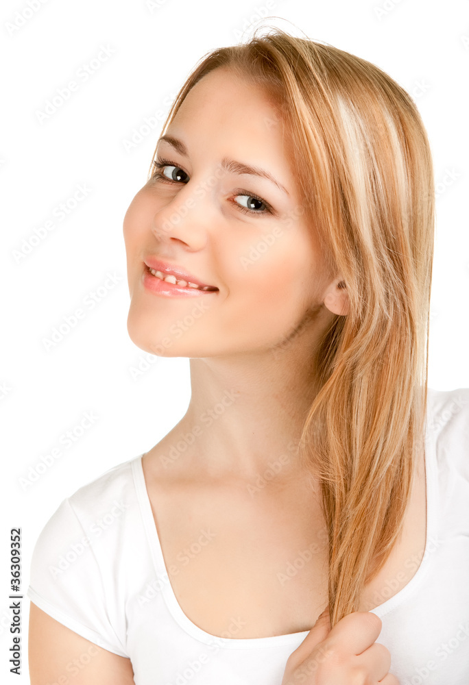 portrait of a fresh and beautiful young woman portrait of a fresh and beautiful young woman