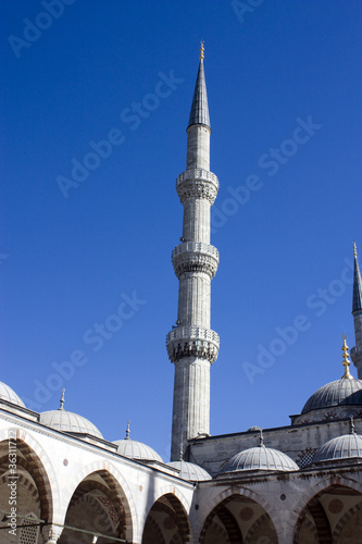 The Blue Mosque in Istanbul Turkey