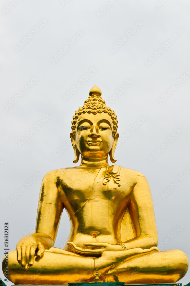 Buddha image in Chiang Rai, Thailand Buddha image in Chiang Rai, Thailand