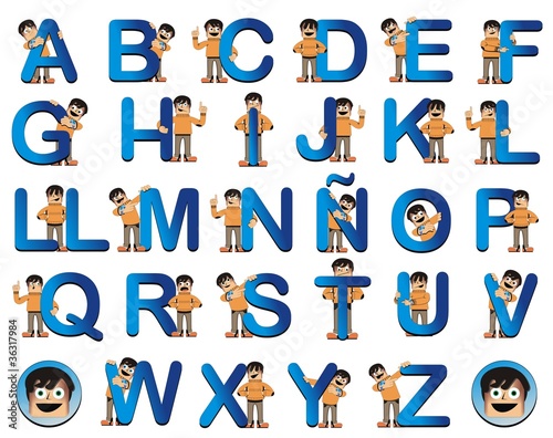 Hombre_abecedario