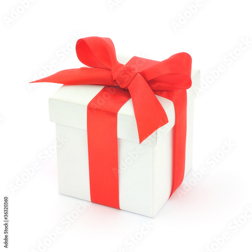 Gift box isolated