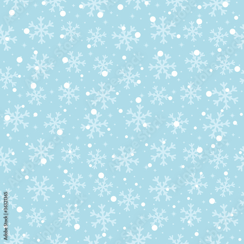 seamless snowflakes
