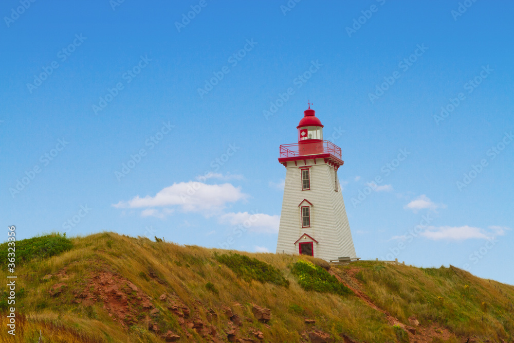Lighthouse on Prince Edward Island Lighthouse on Prince Edward Island