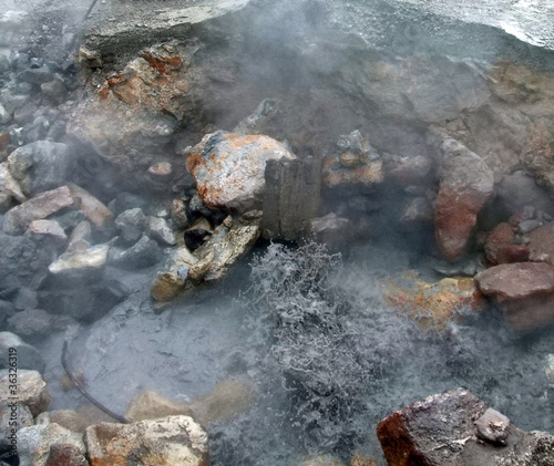 hot spring detail