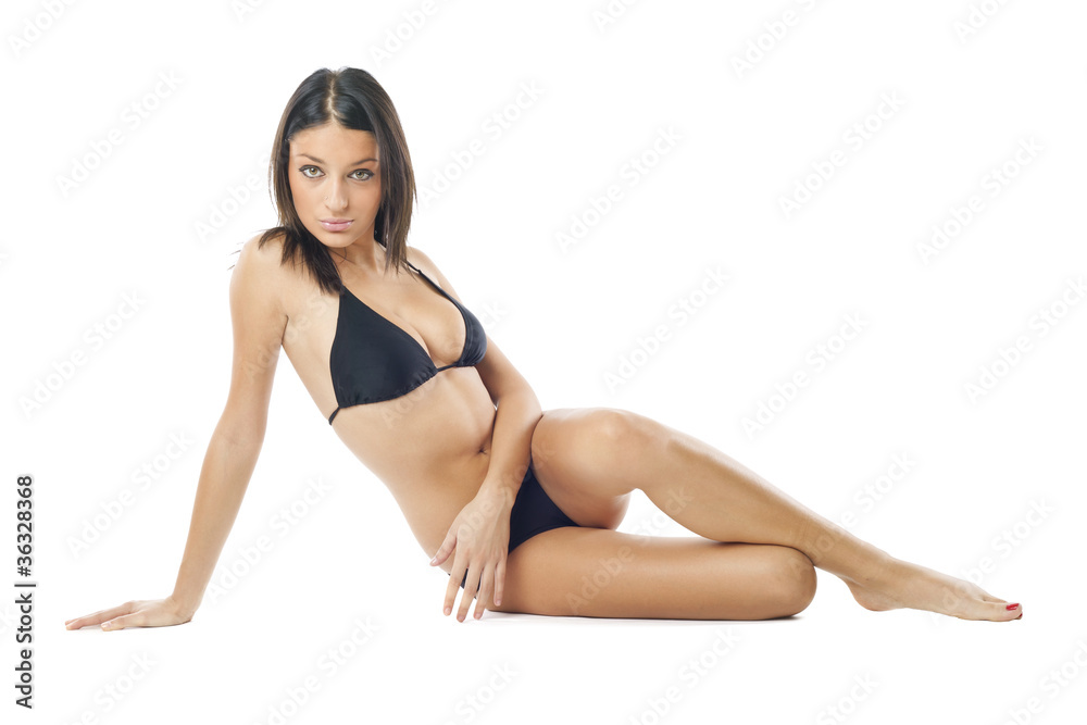Sexy Woman In Bikini