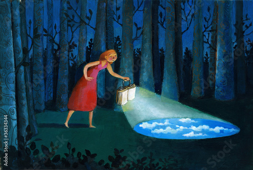 book surreal artwork