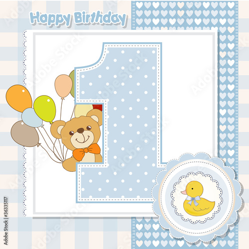 first anniversary card