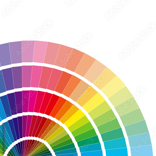 Vector colour card