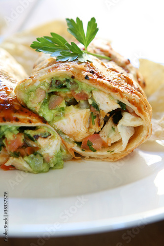 Chicken Burrito